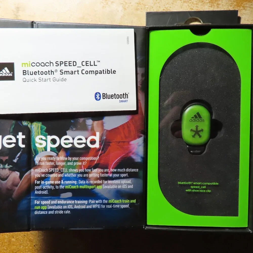 Adidas miCoach SPEED_CELL On-shoe Sensor Records Speed Distance Stride Rate - Picture 3 of 3